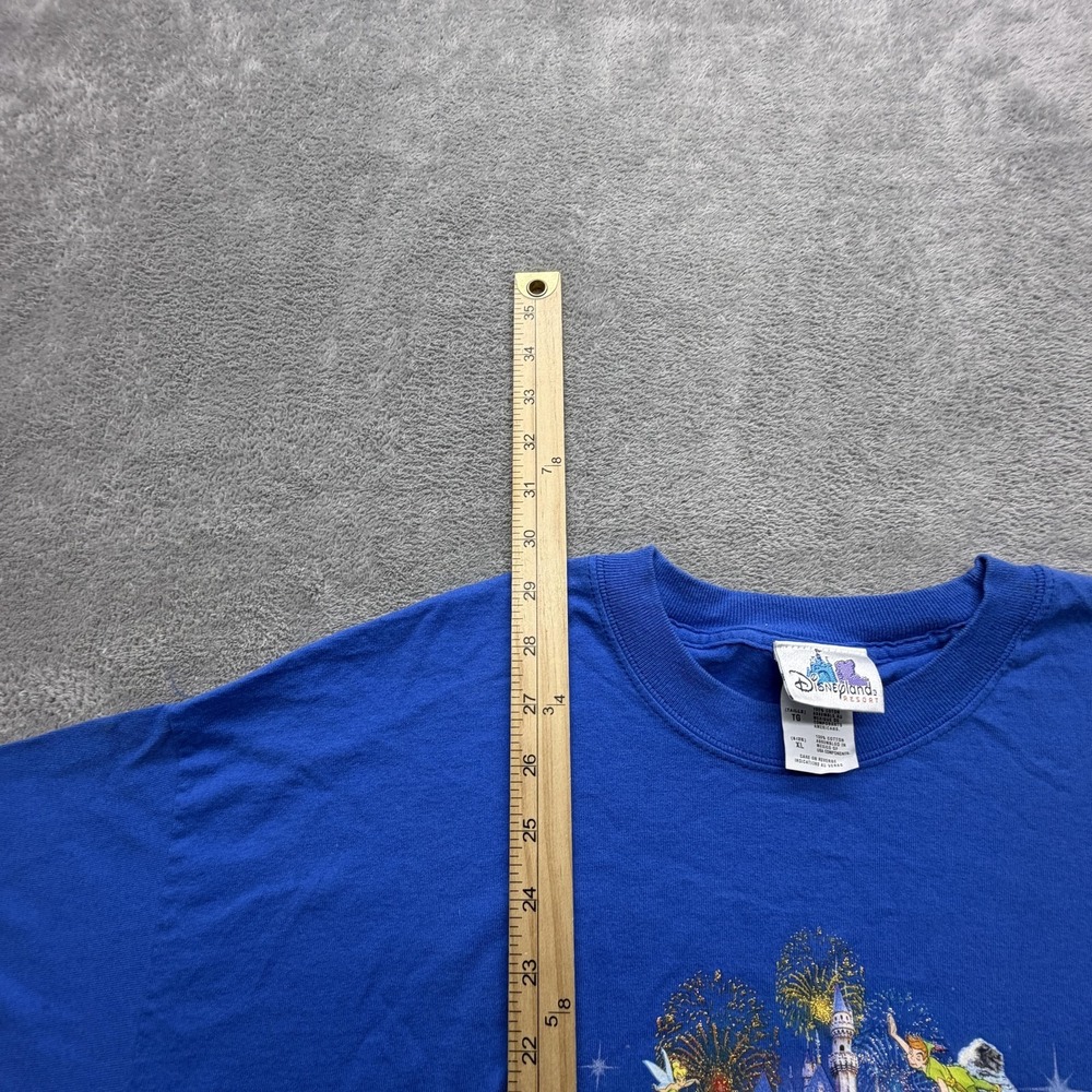 Vintage‎ Disneyland Resort Shirt Mens XL Blue 2004 Mickey Graphic Tee 2000s - Picture 2 of 9